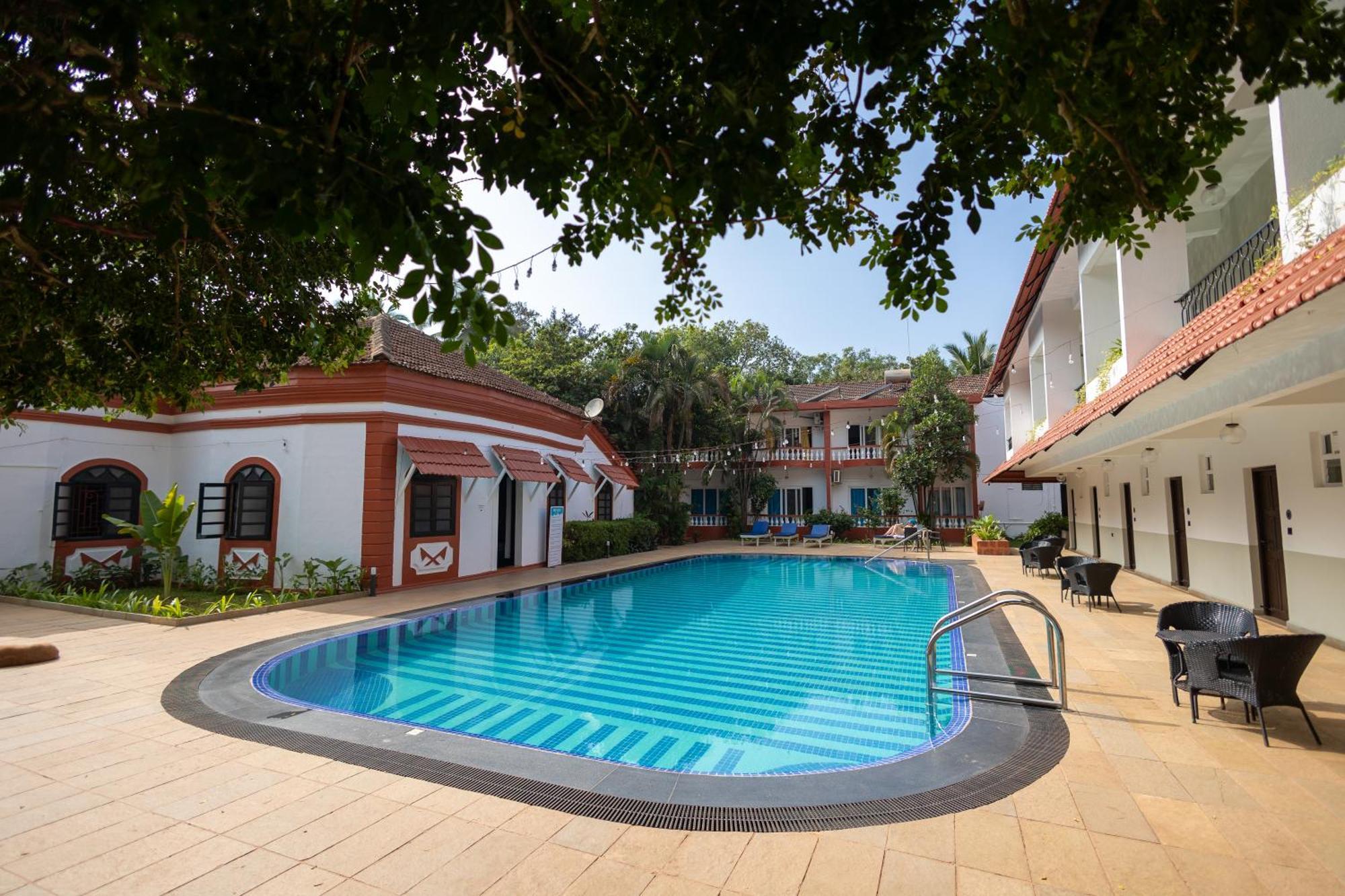 Anjuna Blue Resort Exterior foto