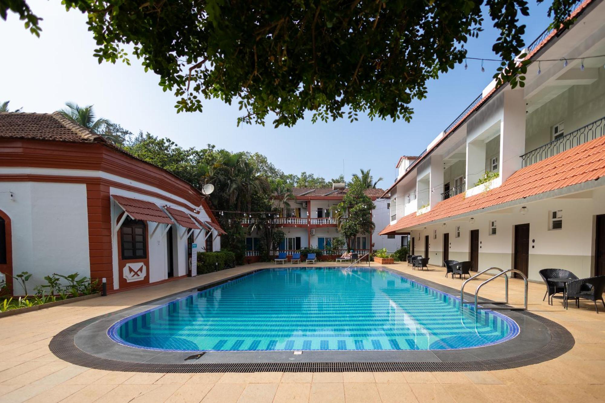 Anjuna Blue Resort Exterior foto
