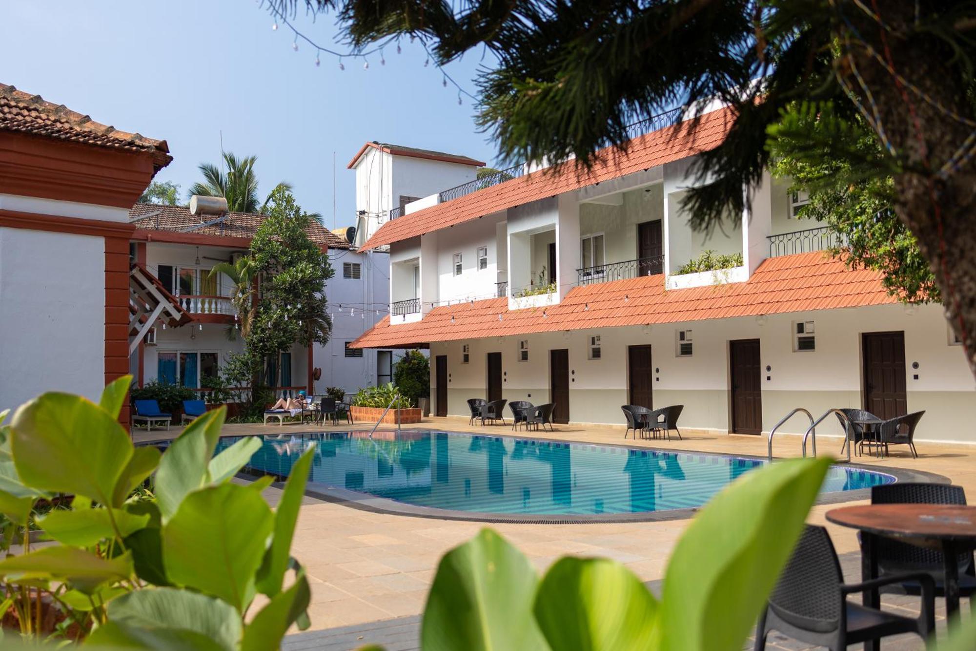 Anjuna Blue Resort Exterior foto