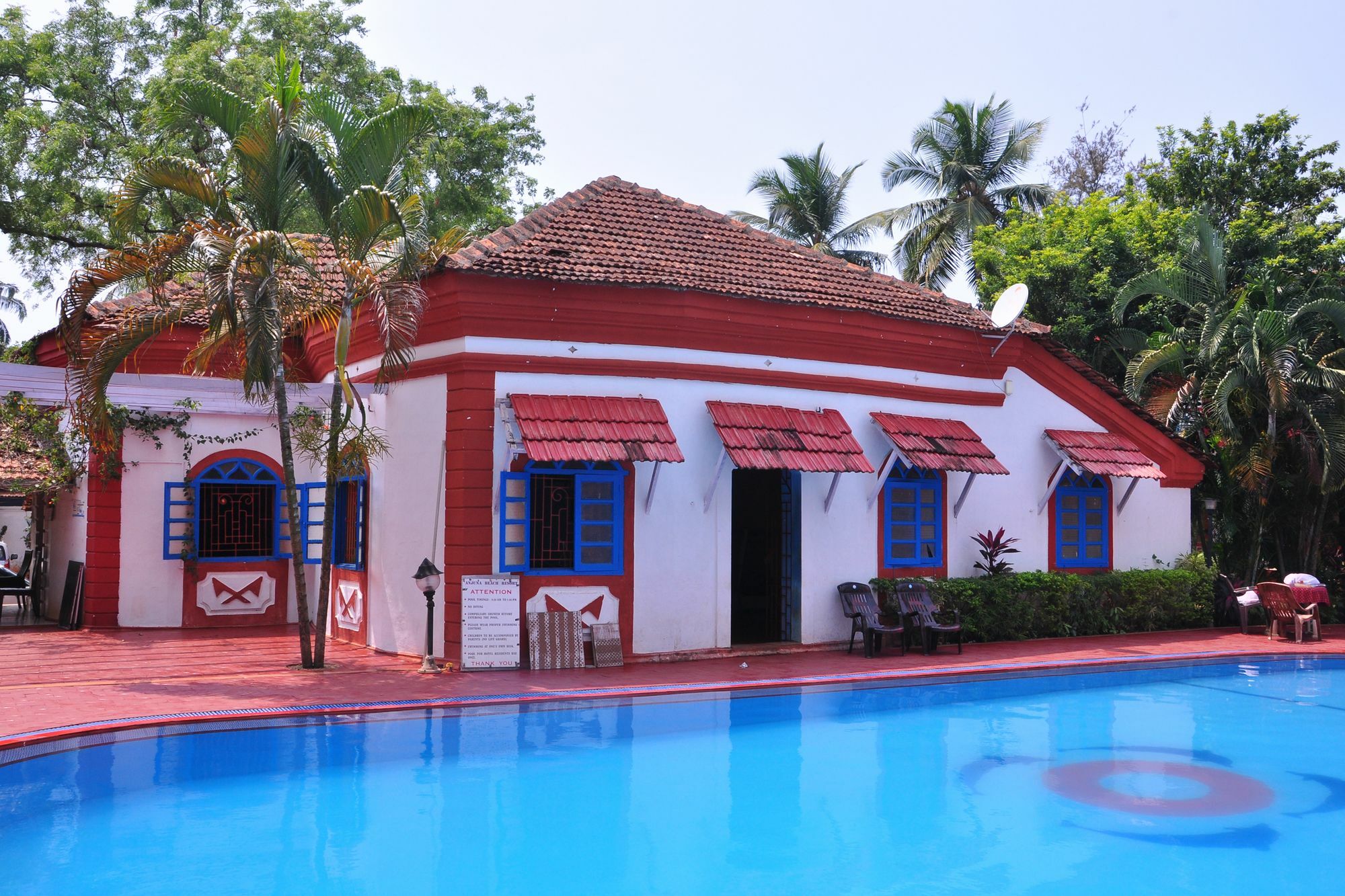 Anjuna Blue Resort Exterior foto